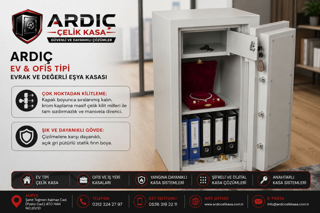 Ardıç Çelik Kasa | Ankara Çelik Kasa Sistemleri